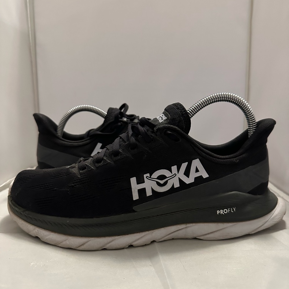 Hoka one one running shoe